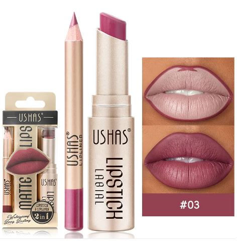 Thumbnail: Matte Stain-Free Waterproof Nude Lipstick