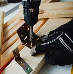 Drilling service for wooden doors