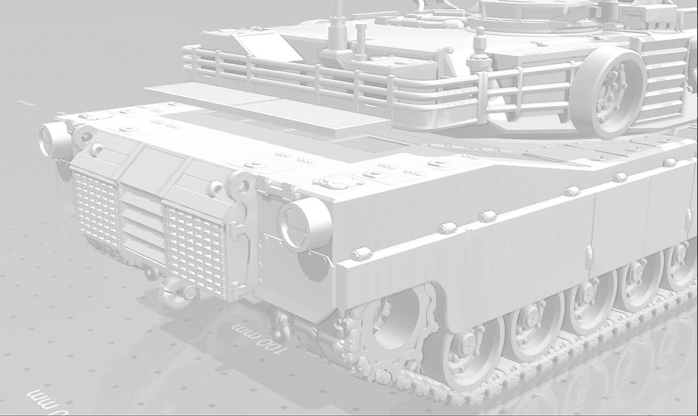 Thumbnail: Abrams Tank Highly Detailed