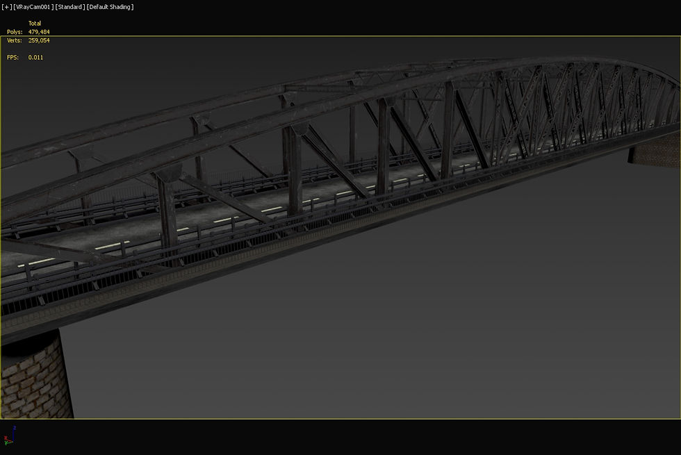 Thumbnail: Steel Truss bridge PBR