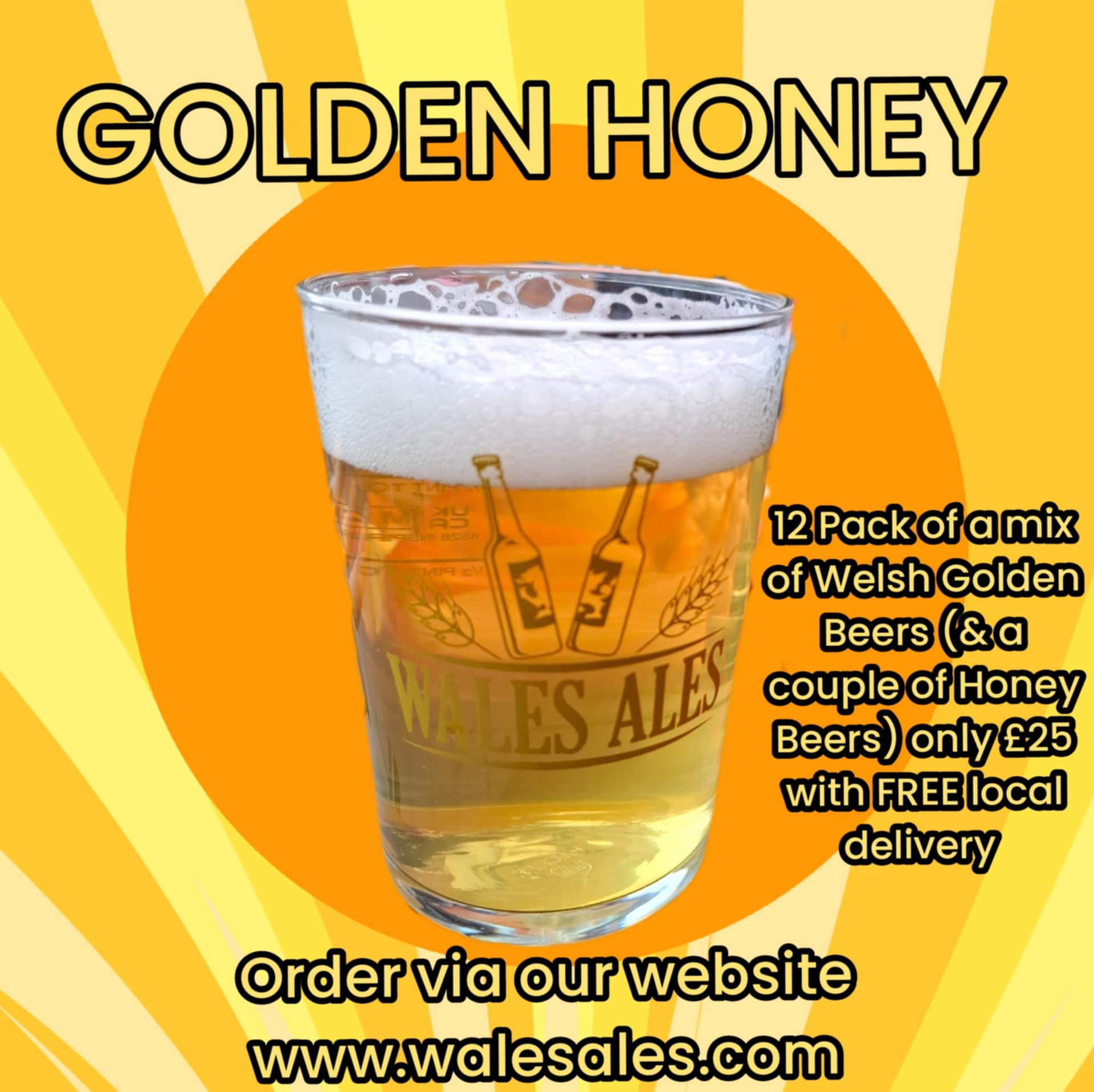 GOLDEN HONEY 12 PACK