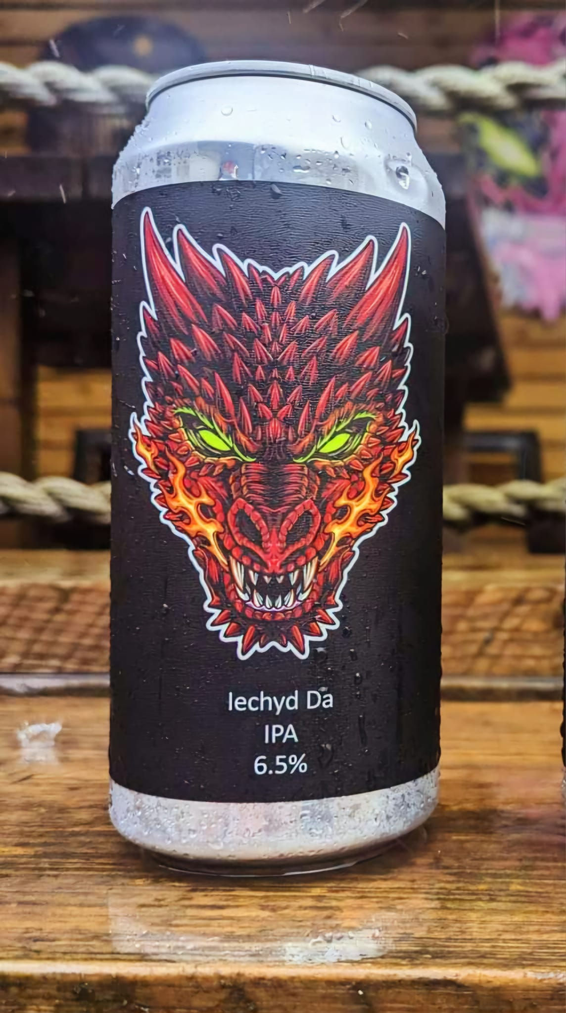 WALES ALES & DARK ELEMENT - IECHYD DA IPA (440ml) 6.5%