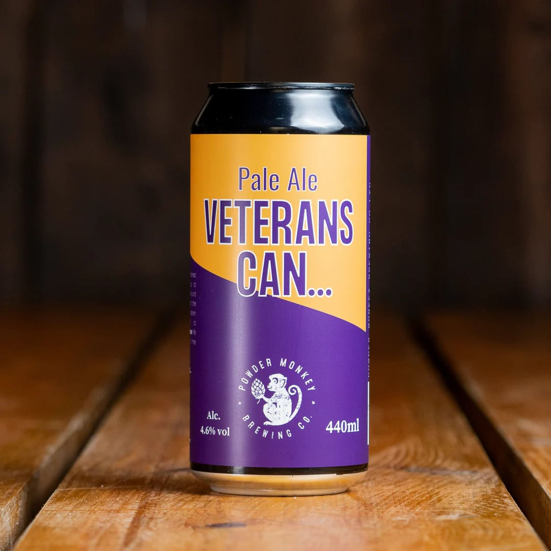 POWDER MONKEY - VETERANS PALE ALE (440ml) 4.6%