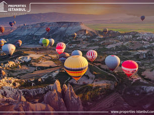 Cappadocia the city of fantasy and tourism in Turkey