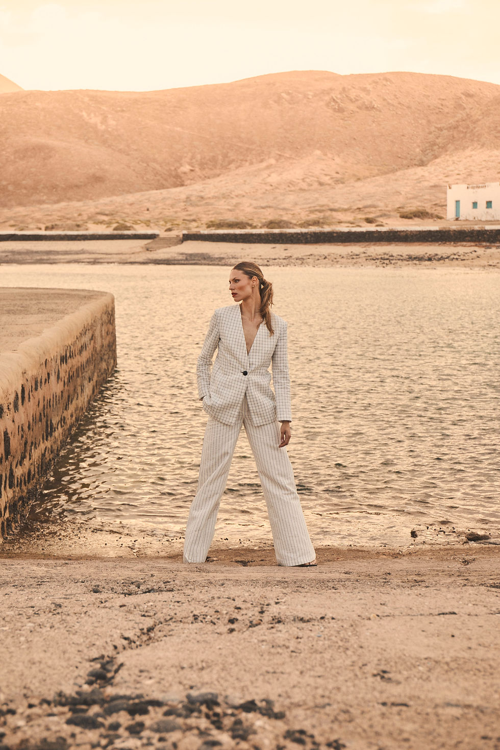 Thumbnail: Pantalón palazzo rayas "OPHELIA"