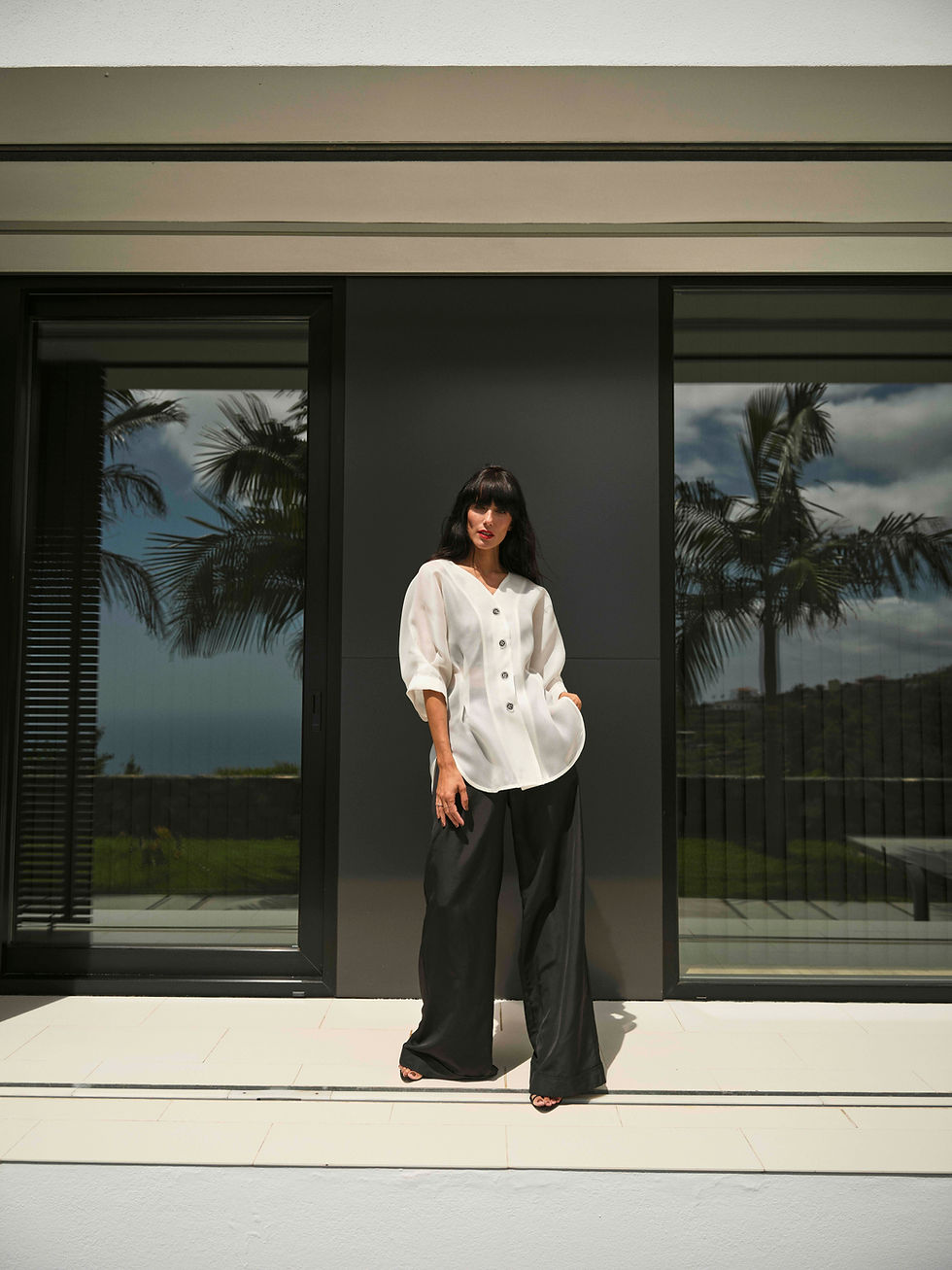 RUSTIC SILK ORGANZA SHIRT