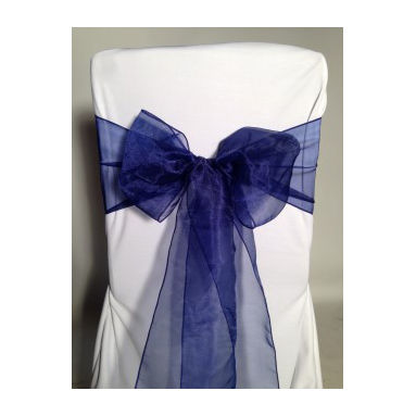 Thumbnail: ORGANZA - BLACK, BLUE & GOLD SASHES