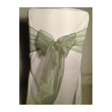 Thumbnail: ORGANZA SASHES - BROWN & GREEN