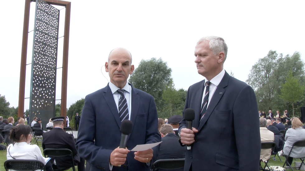 UK Police Dedication Ceremony