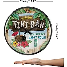 Horloge Tiki Bar 31 cm