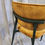Miniature : Chaise tissus style velours jaune