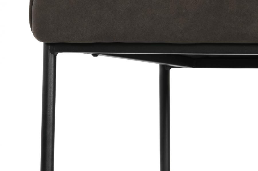 Miniature : Tabouret en microfibre 59X60X107