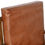 Miniature : Fauteuil en Cuir Marron et Bois
