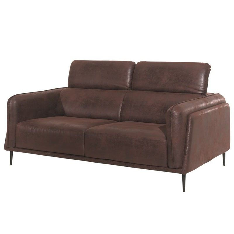 Miniature : Canapé DAKOTA version cuir ou tissu avec 50 coloris au choix