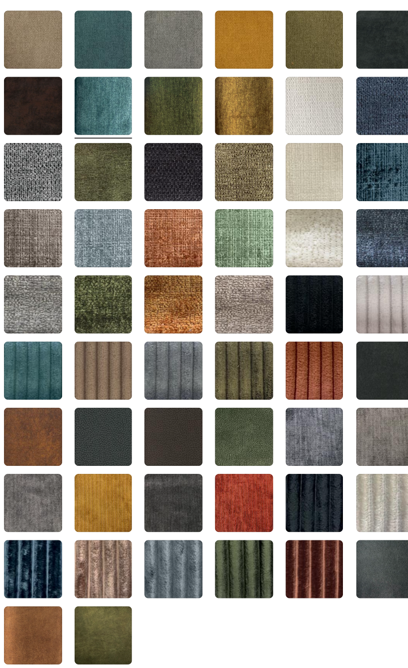 Miniature : Canapé TENESSEE déclinaison couleur et dimensions