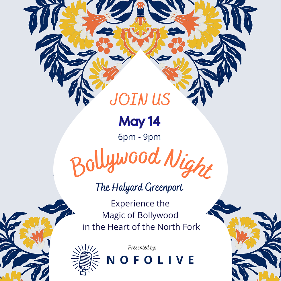 Experience the Magic of Bollywood in the Heart of the North Fork!