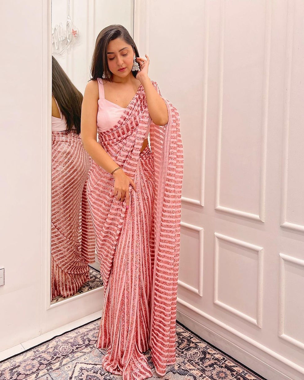 Beautiful Sequence Saree