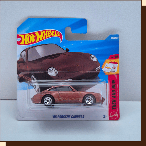 Hot Wheels Porsche Carrera 98 van 250 uit 2026 in originele blisterverpakking