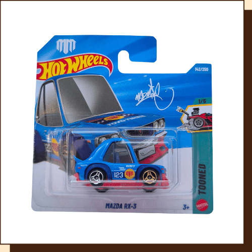 Hot Wheels Mazda RX-3 142 van 250 uit 2026 in originele verpakking - voorkant verpakking