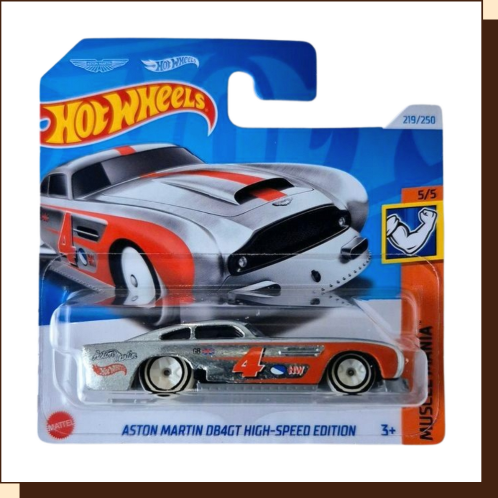 Hot Wheels Aston Martin DB4GT High-Speed Edition – #219/250 uit 2024