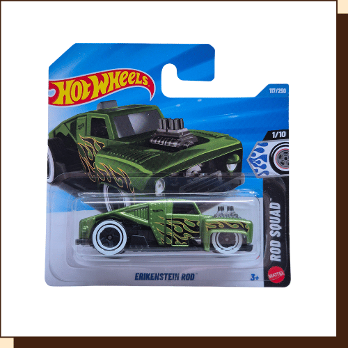 Hot Wheels Erikenstein Rod 117 van 250 uit 2026 in originele verpakking - voorkant verpakking