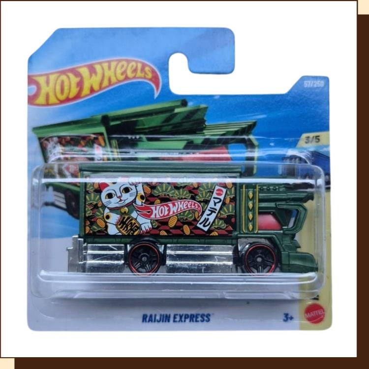 Hot Wheels Raijin Express #057/250 uit 2026