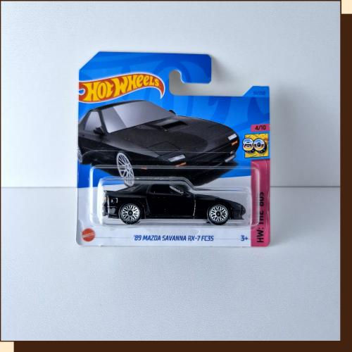 Hot Wheels Subaru WRX STI #021/250 uit 2023, zwarte auto op blauwe kaart, nieuw