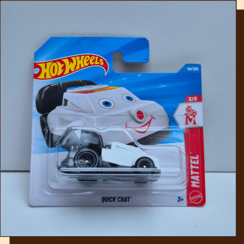 Hot Wheels Quick Chat 49 van 250 uit 2026 in originele blisterverpakking