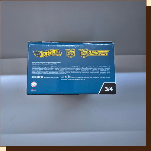 Thumbnail: Hot Wheels Premium Car Culture en Team Transport 2025 Factory Set 3 HJV98-979Q - zijkant verpakking