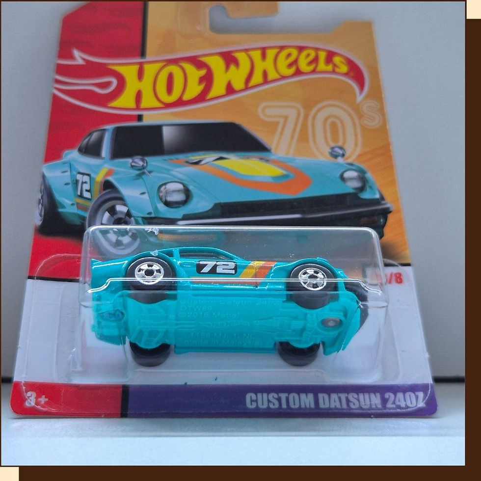 Thumbnail: Hot Wheels Custom Datsun 240Z #3/8 Throwback uit 2019