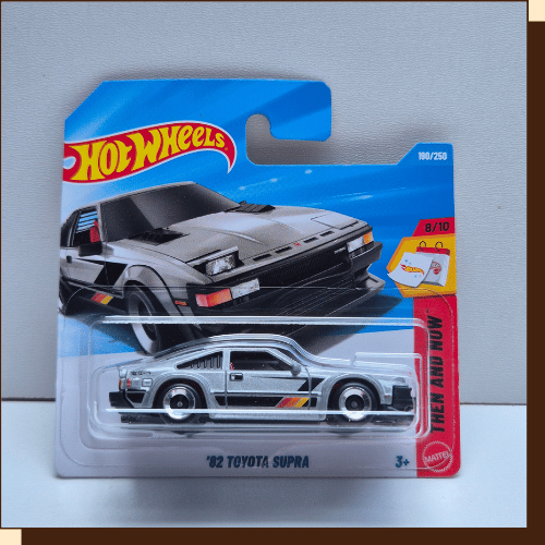 Hot Wheels '82 Toyota Supra 190 van 250 uit 2026 in originele blisterverpakking