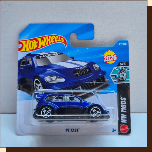 Hot Wheels PT Fast 187 van 250 uit 2026 in originele blisterverpakking