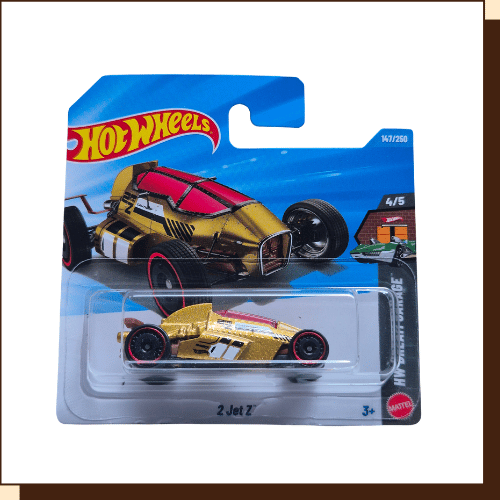 Hot Wheels 2 Jet Z Treasure Hunt 147 van 250 uit 2026 in originele verpakking - voorkant verpakking