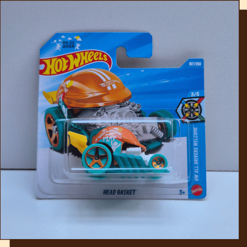 Hot Wheels Head Gasket 167 van 250 uit 2026 in originele blisterverpakking