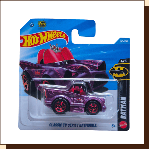 Hot Wheels Classic TV Series Batmobile 144 van 250 uit 2026 in originele verpakking - voorkant verpakking