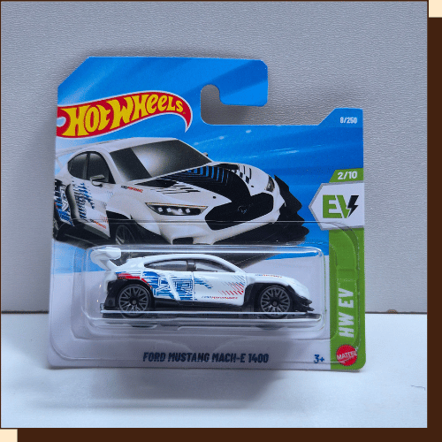 Hot Wheels Ford Mustang Mach-E 1400 8 van 250 uit 2026 in originele blisterverpakking