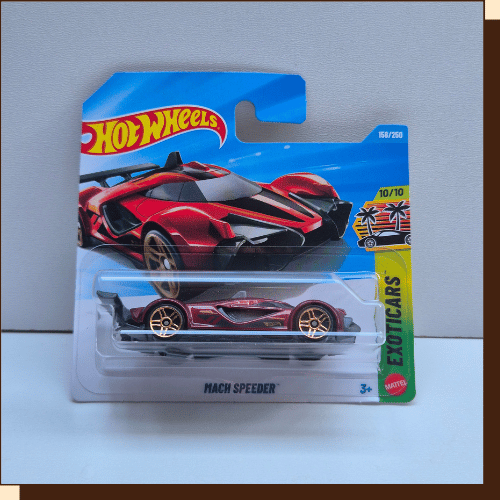 Hot Wheels Mach Speeder 158 van 250 uit 2026 in originele blisterverpakking