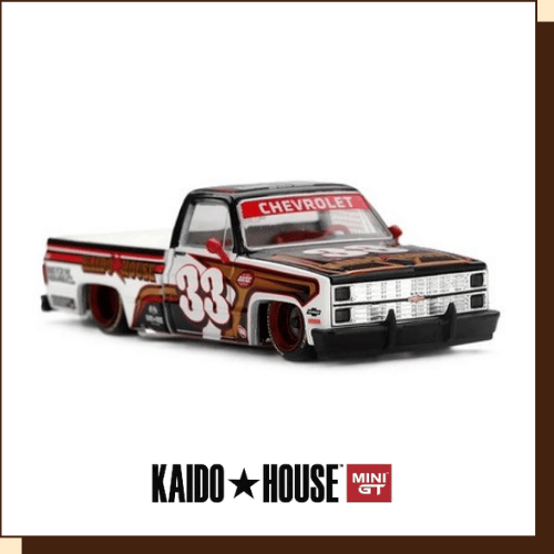 Chevrolet Silverado Kaido Intimidator V1 1980 met KAIDO HOUSE- en Chevrolet-livery