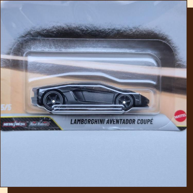 Mat zwarte Hot Wheels Fast & Furious Lamborghini Aventador Premium 2026 - Nieuw in verpakking – Real Riders