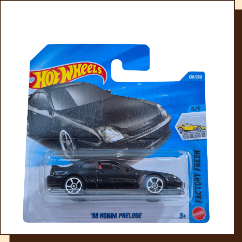 Hot Wheels '98 Honda Prelude 136 van 250 uit 2026 in originele verpakking - voorkant verpakking