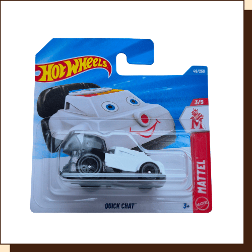 Hot Wheels Quick Chat 49 van 250 uit 2026 in originele verpakking - voorkant verpakking