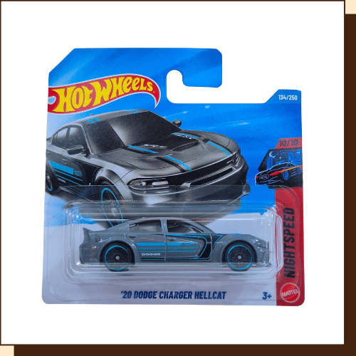 Hot Wheels '20 Dodge Charger Hellcat 134 van 250 uit 2026 in originele verpakking - voorkant verpakking