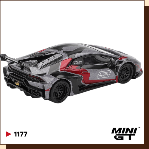Thumbnail: Achterkant van de MINI GT Huracán GT Ronin 2025 #1177