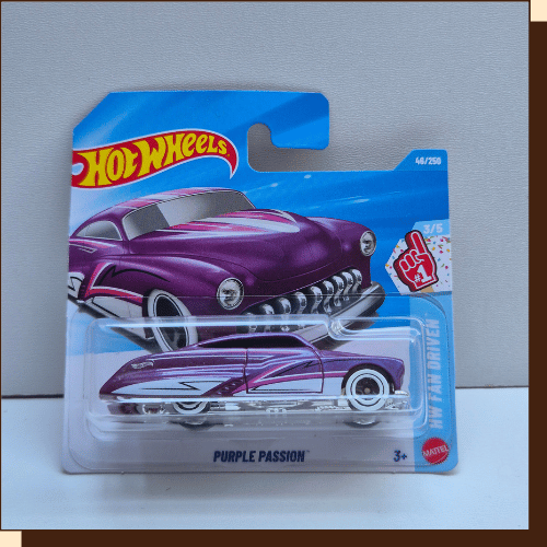 Hot Wheels Purple Passion 46 van 250 uit 2026 in originele blisterverpakking