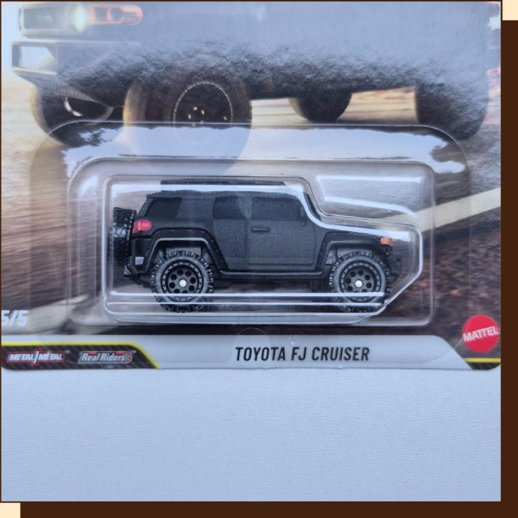 Mat zwarte Hot Wheels Fast & Furious Toyota FJ Cruiser Premium 2026 - Nieuw in verpakking – Real Riders