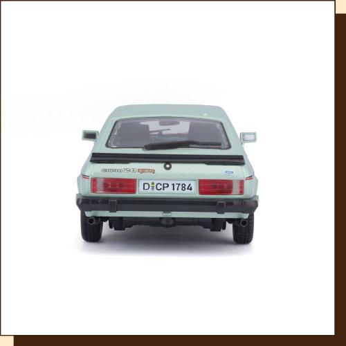 Thumbnail: Achterkant van de mintgroene auto. D-OP 1784. Hot Wheels Mazda RX-3 #5/5 Japan Historics set uit 2024.