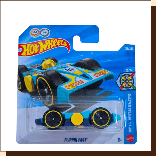 Hot Wheels Flippin Fast 135 van 250 uit 2026 in originele verpakking - voorkant verpakking