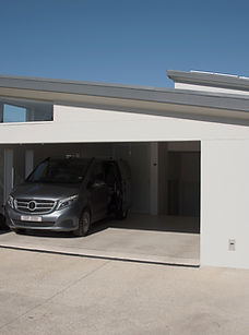 Exterior of Modern Garage
