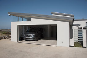 Exterior of Modern Garage