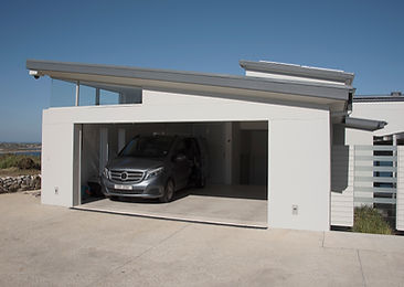 Exterior of Modern Garage